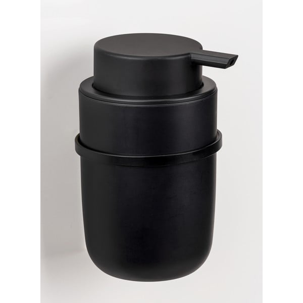 Juodas savaime išsiskleidžiantis plastikinis muilo dozatorius, 0,25 l Carpino - Wenko-image-1