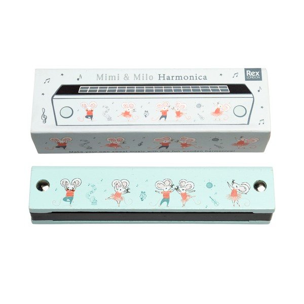 Vaikiškas muzikinis žaislas Harmonica Mimi and Milo – Rex London-image-3