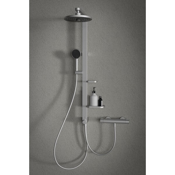 Iš plastiko dušo galvutė matinės sidabrinės spalvos ALU+ – Ideal Standard-image-2