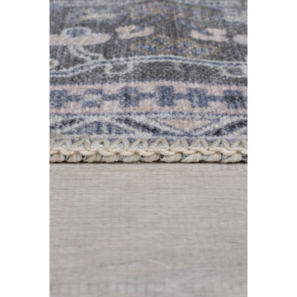 Skalbiamas iš perdirbto pluošto mišinio kilimas žalios spalvos 160x230 cm Windsor – Flair Rugs-image-4