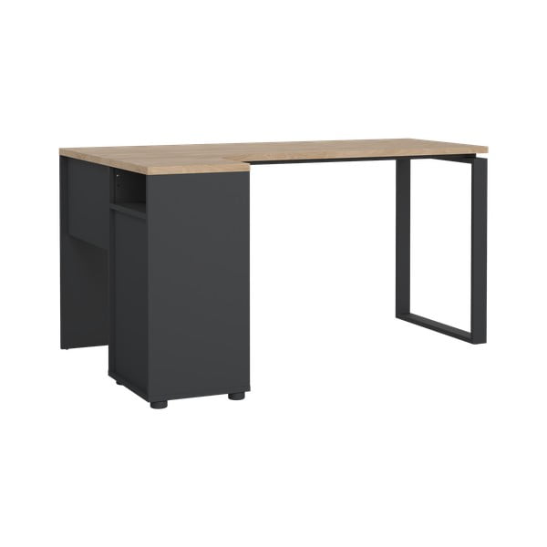 Rašomasis stalas su ąžuolo dekoro stalviršiu 100x150 cm Sign – Tvilum-image-3