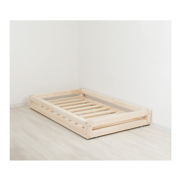 "Benlemi" lakuotas stalčius po lova ir 4 pailgintos kojos, skirtas lovai 90 x 180 cm-image-3