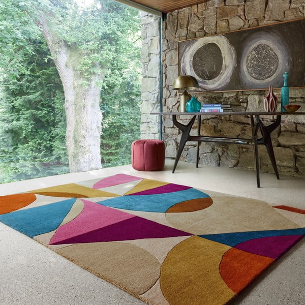 Rankų darbo iš vilnos kilimas 120x170 cm Oblix – Flair Rugs-image-1