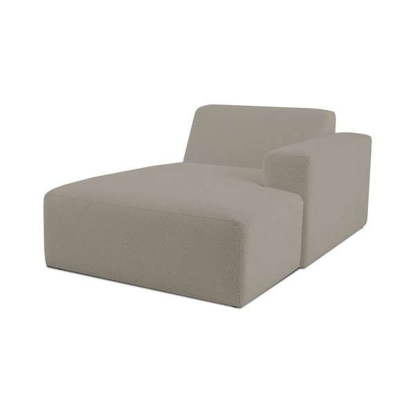 Iš boucle modulinė sofa šviesiai rudos spalvos (su dešiniuoju kampu) Roxy – Scandic-image-1