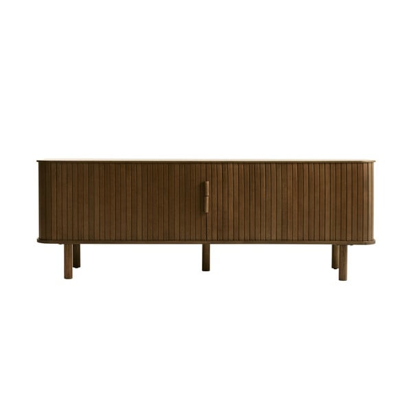 TV spintelė rudos spalvos iš ąžuolo 56x160 cm Cavo – Unique Furniture
