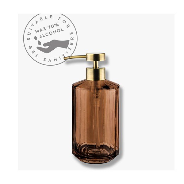 Iš stiklo muilo dozatorius rudos spalvos 200 ml Vision – Mette Ditmer Denmark-image-3