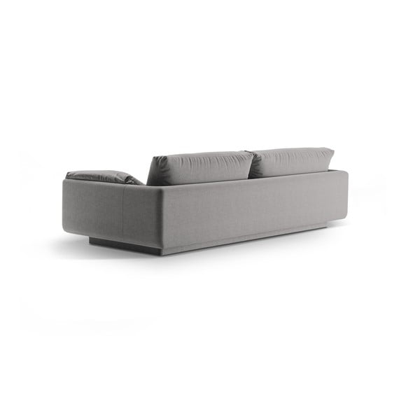 Sofa šviesiai pilkos spalvos 220 cm Torino – Micadoni Home-image-2