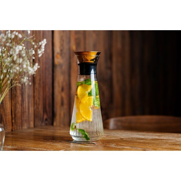 Iš stiklo grafinas 900 ml Mia – Vialli Design-image-2
