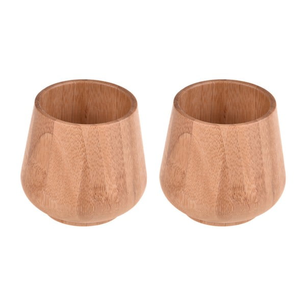 2 bambukinių puodelių rinkinys "Bambum