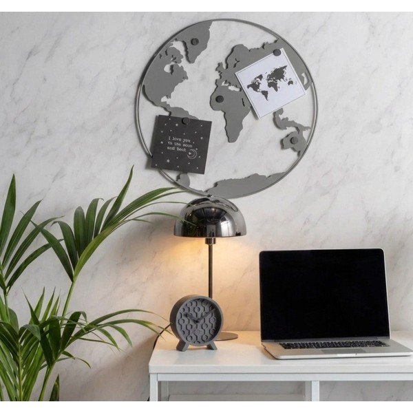 Magnetinė skelbimų lenta World Map – PT LIVING-image-1