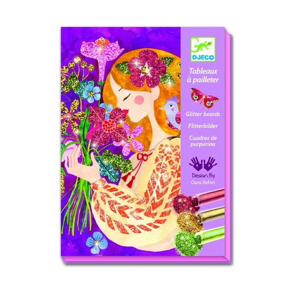 Djeco gėlių mergaičių dailės rinkinys-image-2