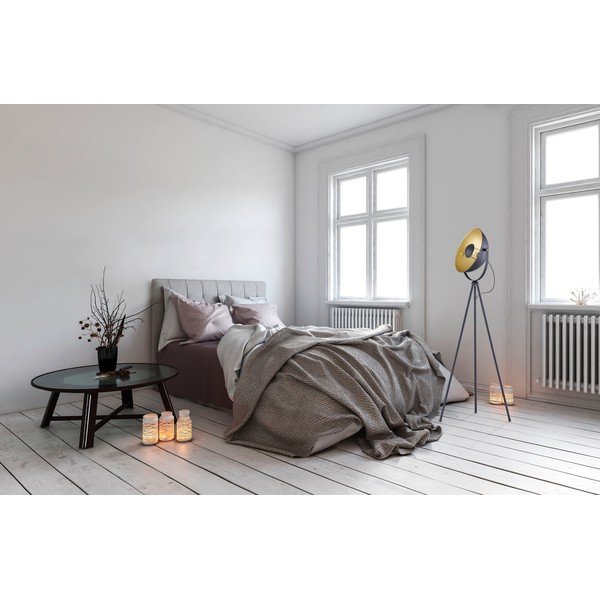 Tamsiai pilkas metalinis grindų šviestuvas "Reality Chewy", aukštis 160 cm-image-3