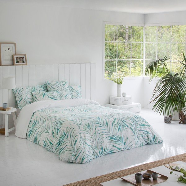 2 medvilninių pagalvių užvalkalų rinkinys Marghett Baker Aqua, 50 x 75 cm-image-4