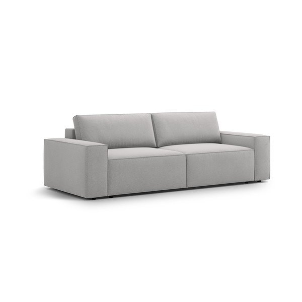 Sulankstoma sofa šviesiai pilkos spalvos 247 cm Jodie – Micadoni Home-image-2