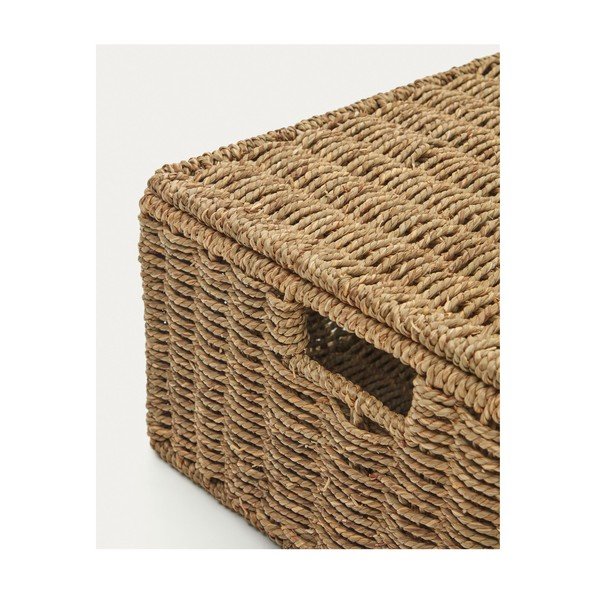 Iš jūržolės krepšiai 2 vnt. 40x60x21 cm Tossa – Kave Home-image-4