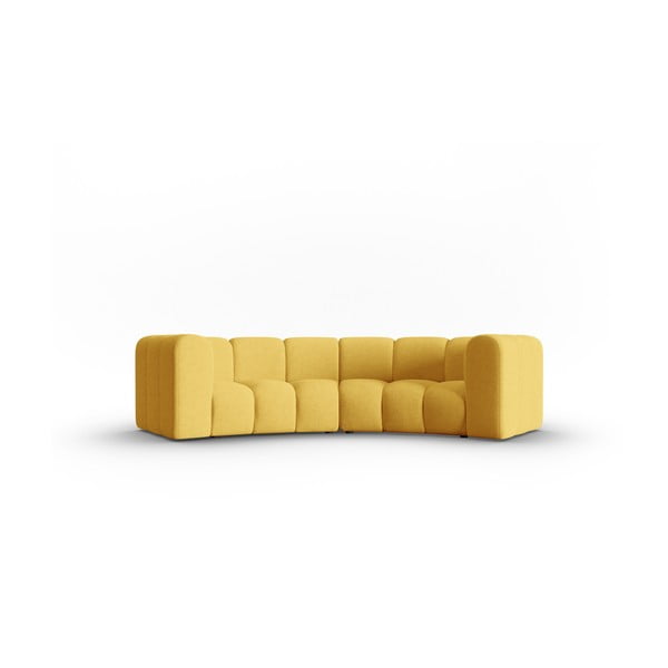 Sofa geltonos spalvos 322 cm Lupine – Micadoni Home