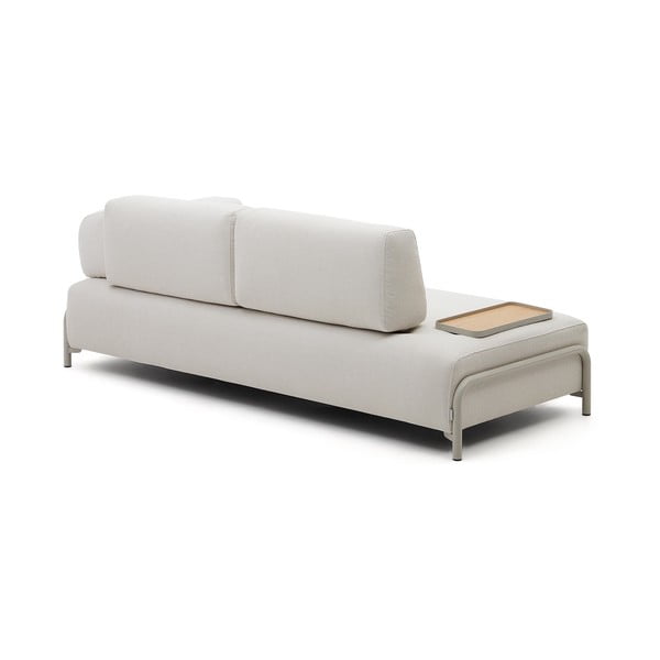 Smėlio spalvos iš šenilinio audinio sofa 232 cm Compo – Kave Home-image-2