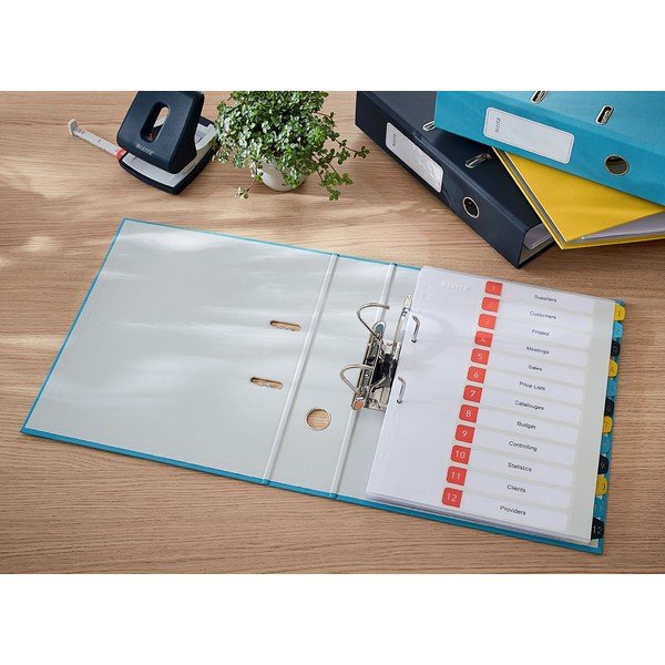 Mėlynas segtuvas su minkštu paviršiumi Leitz Cosy, A4-image-1