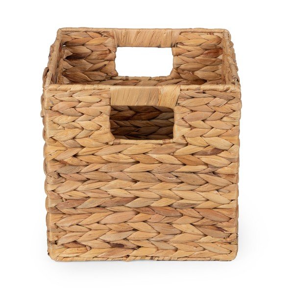 Iš vandens hiacinto krepšys 24x24x24 cm – Compactor-image-3