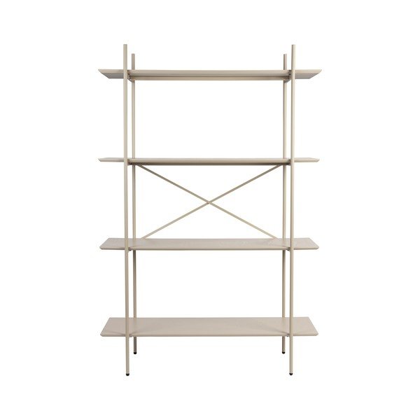 Pastatoma lentyna smėlio spalvos 120x180 cm Marcio – White Label