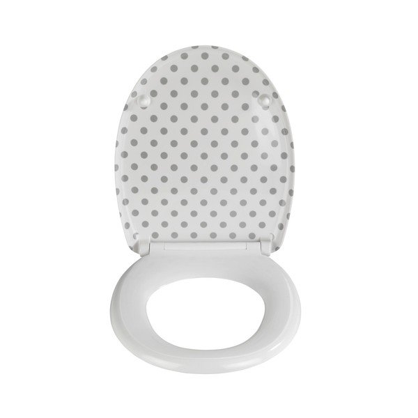 Lengvai užsidaranti klozeto sėdynė "Wenko Punto", 45 x 38 cm-image-2