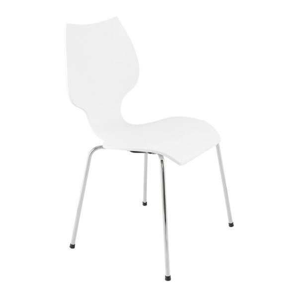 Balta valgomojo kėdė "Kokoon Design Elipse