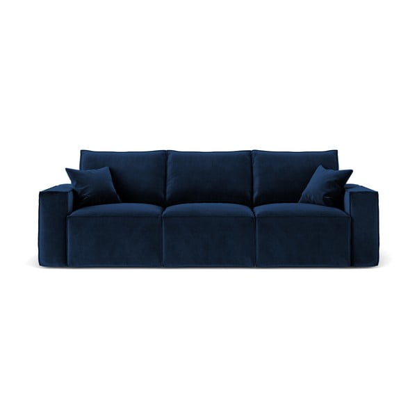 Tamsiai mėlyna sofa "Cosmopolitan Design Florida", 245 cm