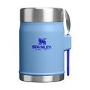 Mėlynos spalvos iš nerūdijančio plieno maistui termosas 400 ml Legendary Food Jar + Spork Blue Sky – Stanley