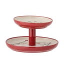 Iš akmens masės desertų stovas su Kalėdų motyvu Yule – Bloomingville