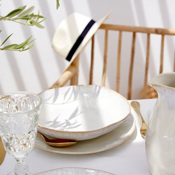 Balta akmens masės lėkštė Costa Nova Brisa, ⌀ 26,5 cm-image-1