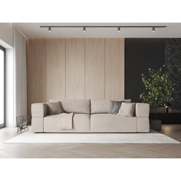 Sofa smėlio spalvos 248 cm Esther – Milo Casa-image-1