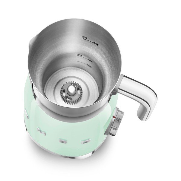 Elektrinis pieno plaktuvas šviesiai žalios spalvos Retro Style – SMEG-image-2