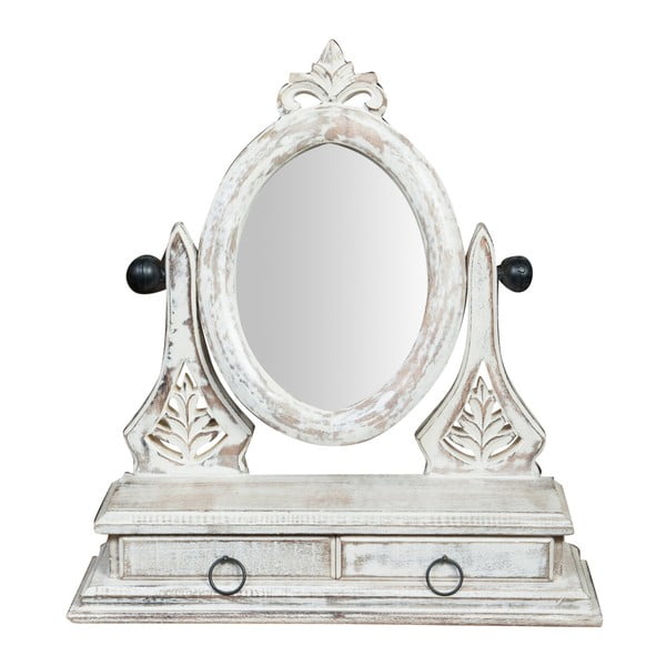 Stalo veidrodis su 2 stalčiais Crido Consulting Caroline