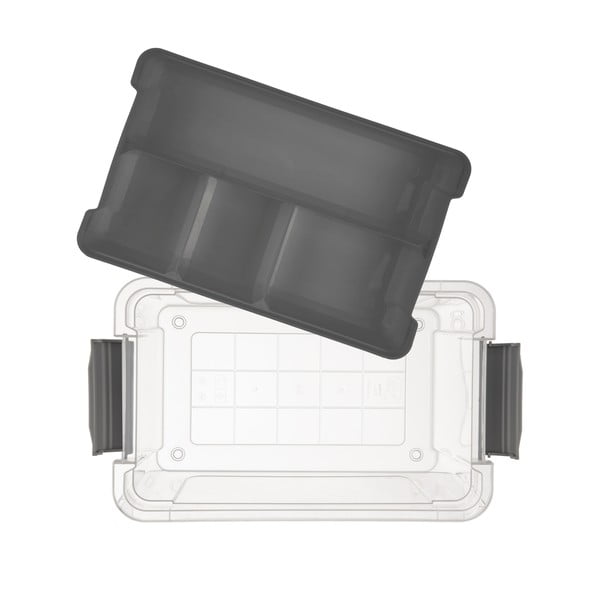 Iš plastiko daiktadėžė su dangčiu 35x23x17 cm Multi Stormax – Orion-image-1