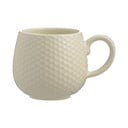 Kreminės spalvos iš keramikos puodelis latte kavai 350 ml Embossed Honeycomb – Mason Cash