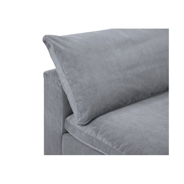 Šviesiai pilkas modulinės sofos kampas Windsor & Co Sofas Galaxy, dešinysis kampas-image-1