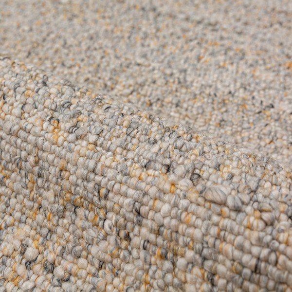 Rankų darbo geltonos spalvos/šviesiai pilkos spalvos kilimas 120x170 cm Finley – Flair Rugs-image-2