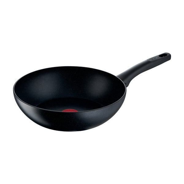 Iš aliuminio wok keptuvė su nelimpančia danga ø 28 cm Black stone G2811972 – Tefal