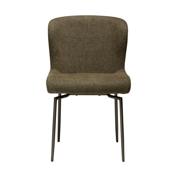 Khaki spalvos iš audinio valgomojo kėdė Glam – DAN-FORM Denmark-image-3