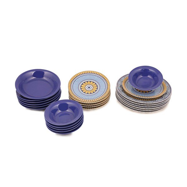 24 dalių porcelianinių indų rinkinys Kütahya Porselen Mandala-image-2