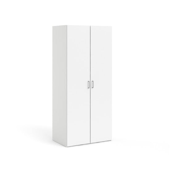 Drabužių spinta baltos spalvos 78x175 cm Space – Tvilum-image-2