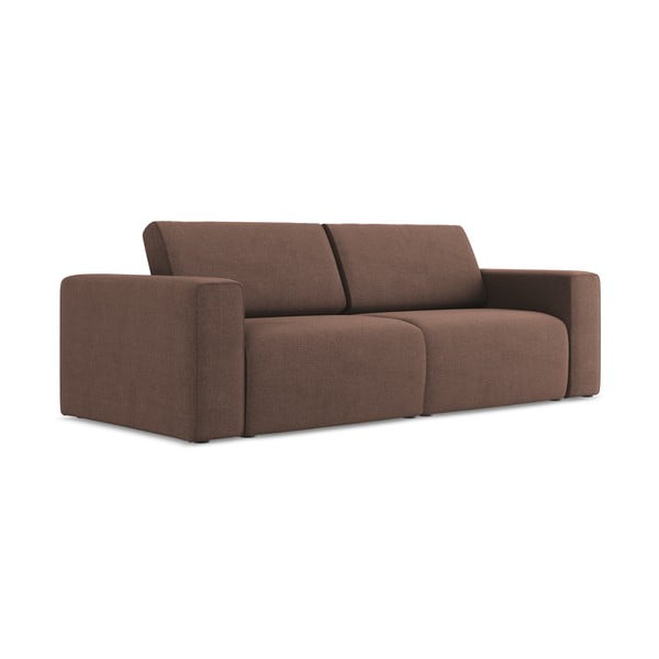 Rožinės spalvos sofa 224 cm Kalea – Makamii-image-2
