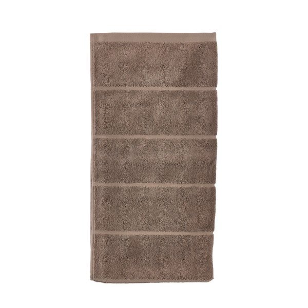 Šviesiai rudos spalvos iš frote audinio iš medvilnės vonios rankšluostis 70x140 cm Sauna – Zone