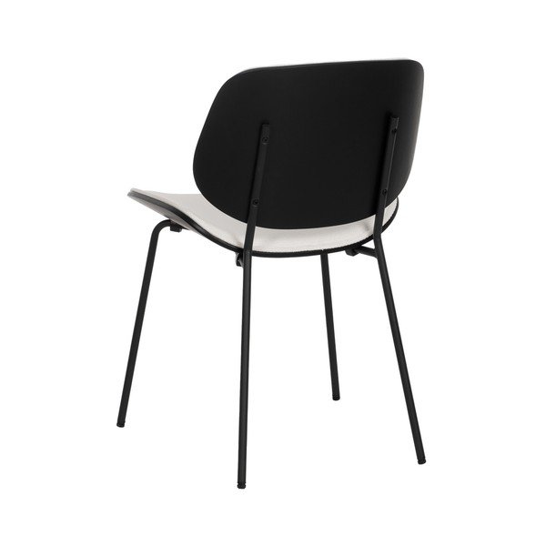 Valgomojo kėdės baltos spalvos 2 vnt. Elio – Ixia-image-4