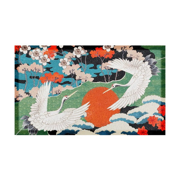 Grindų kilimėlis 40x70 cm Japanese Bird – Artsy Doormats