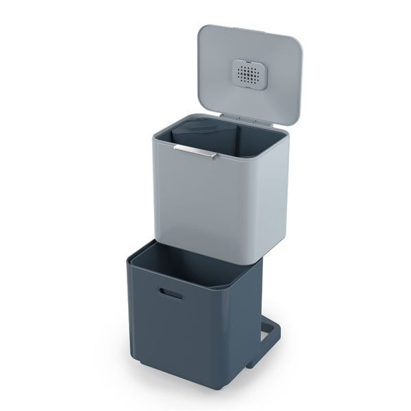 Šiukšliadėžė rūšiavimui 60 l Totem Max Sky – Joseph Joseph-image-1