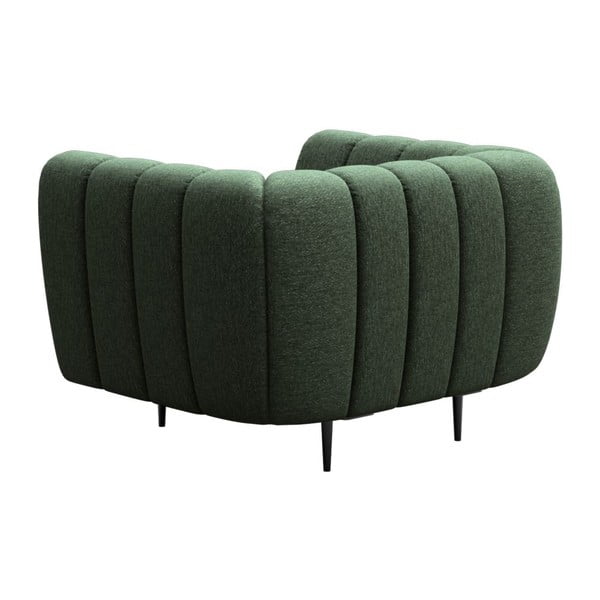 Krėslas tamsiai žalios spalvos Shel – Ghado-image-3