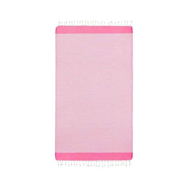 Hamamo vonios rankšluostis "Side Pink", 100x180 cm-image-1