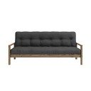 Sulankstoma sofa tamsiai pilkos spalvos 205 cm Knob – Karup Design