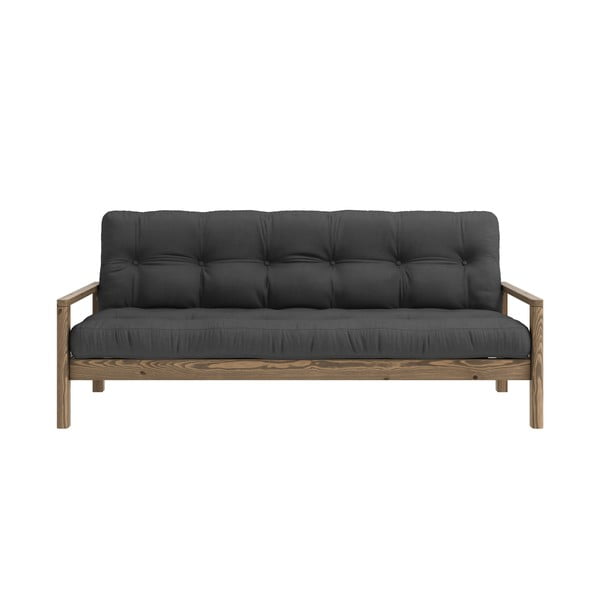 Sulankstoma sofa tamsiai pilkos spalvos 205 cm Knob – Karup Design